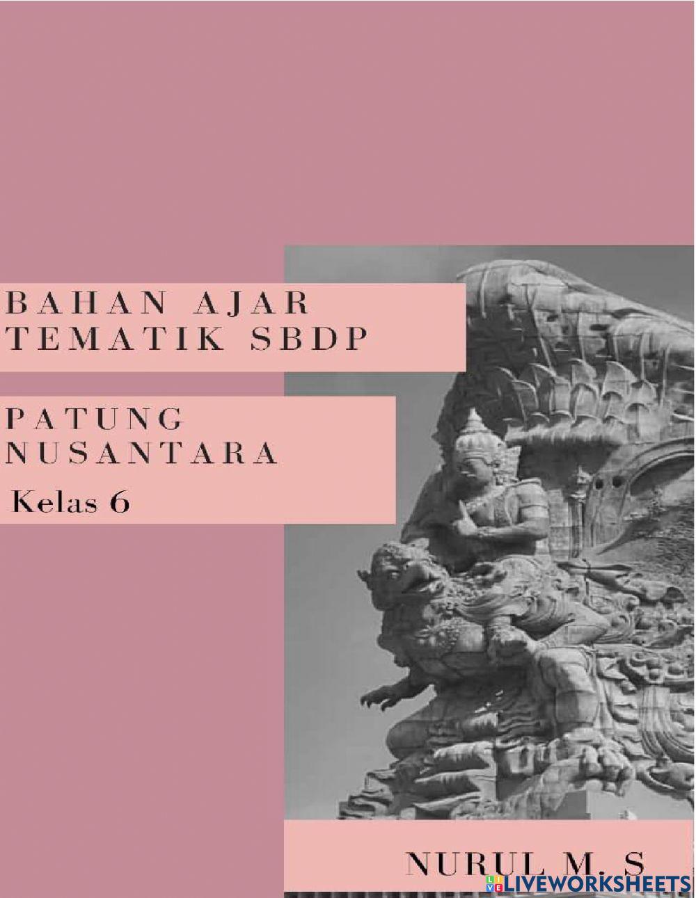 Materi Patung Nusantara