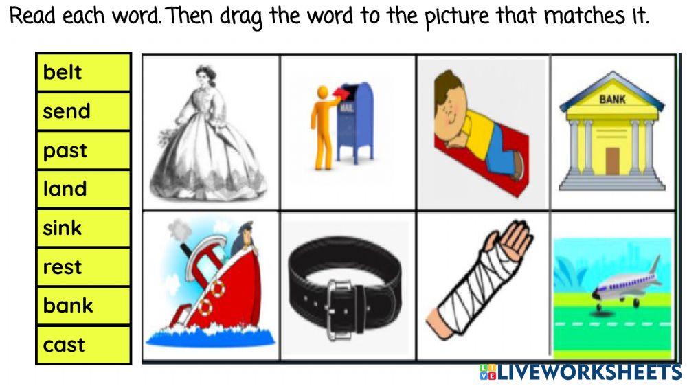 End blends words part 2