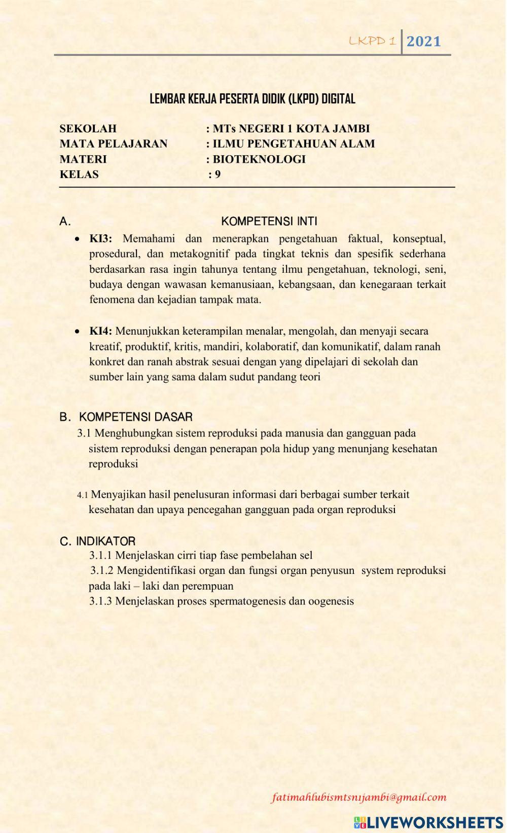 Sistem reproduksi manusia 1