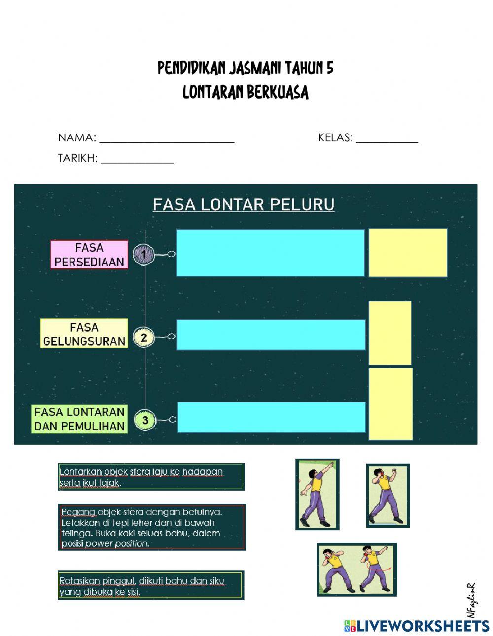 Pendidikan Jasmani Tahun 5 Lontaran Berkuasa