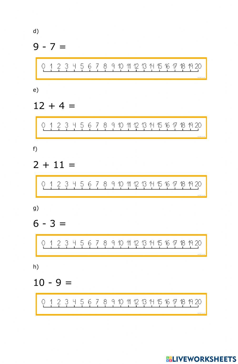 Número y Operaciones Matemáticas