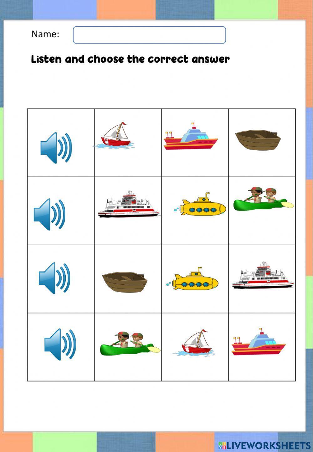 Water transportation