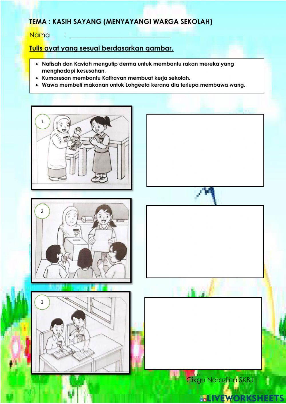 Kasih Sayang KSSRPK Tahun 4 (Cikgu Lina)