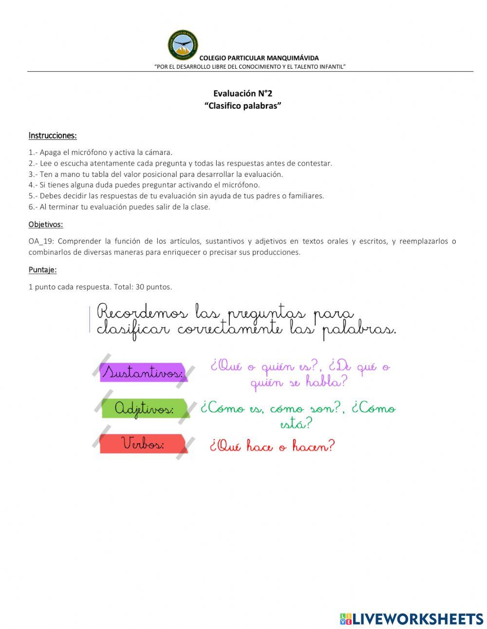 Evaluación N°2