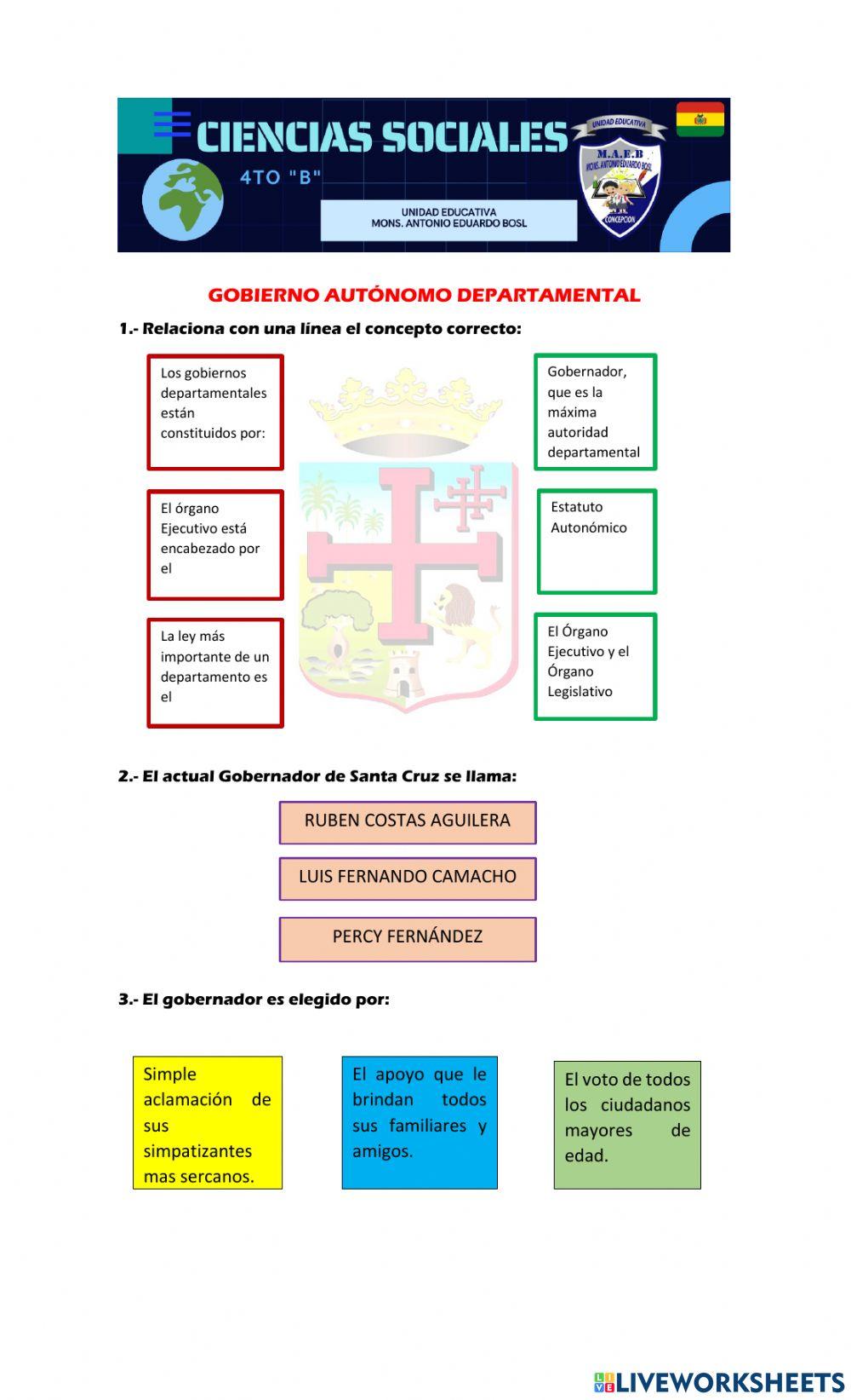 Gobierno departamental