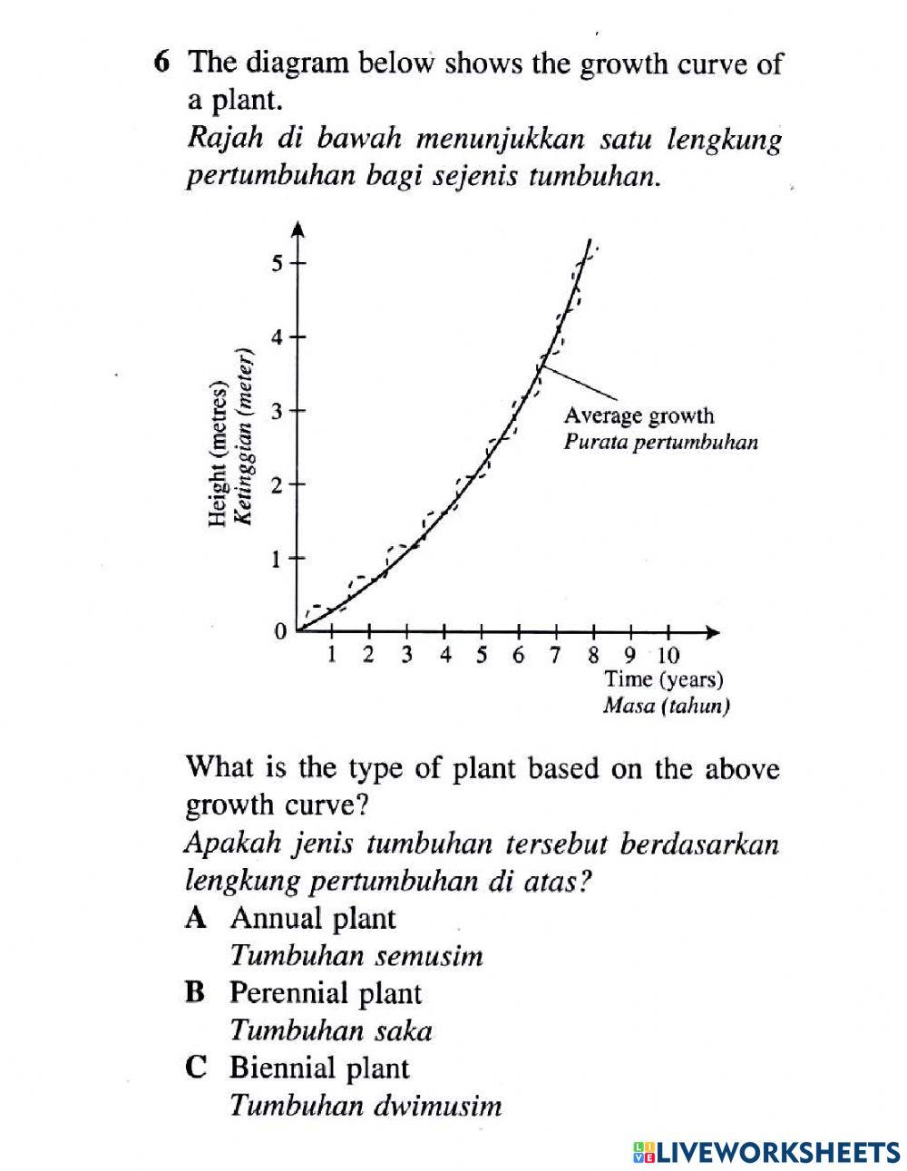Organisasi tisu tumbuhan dan pertumbuhan