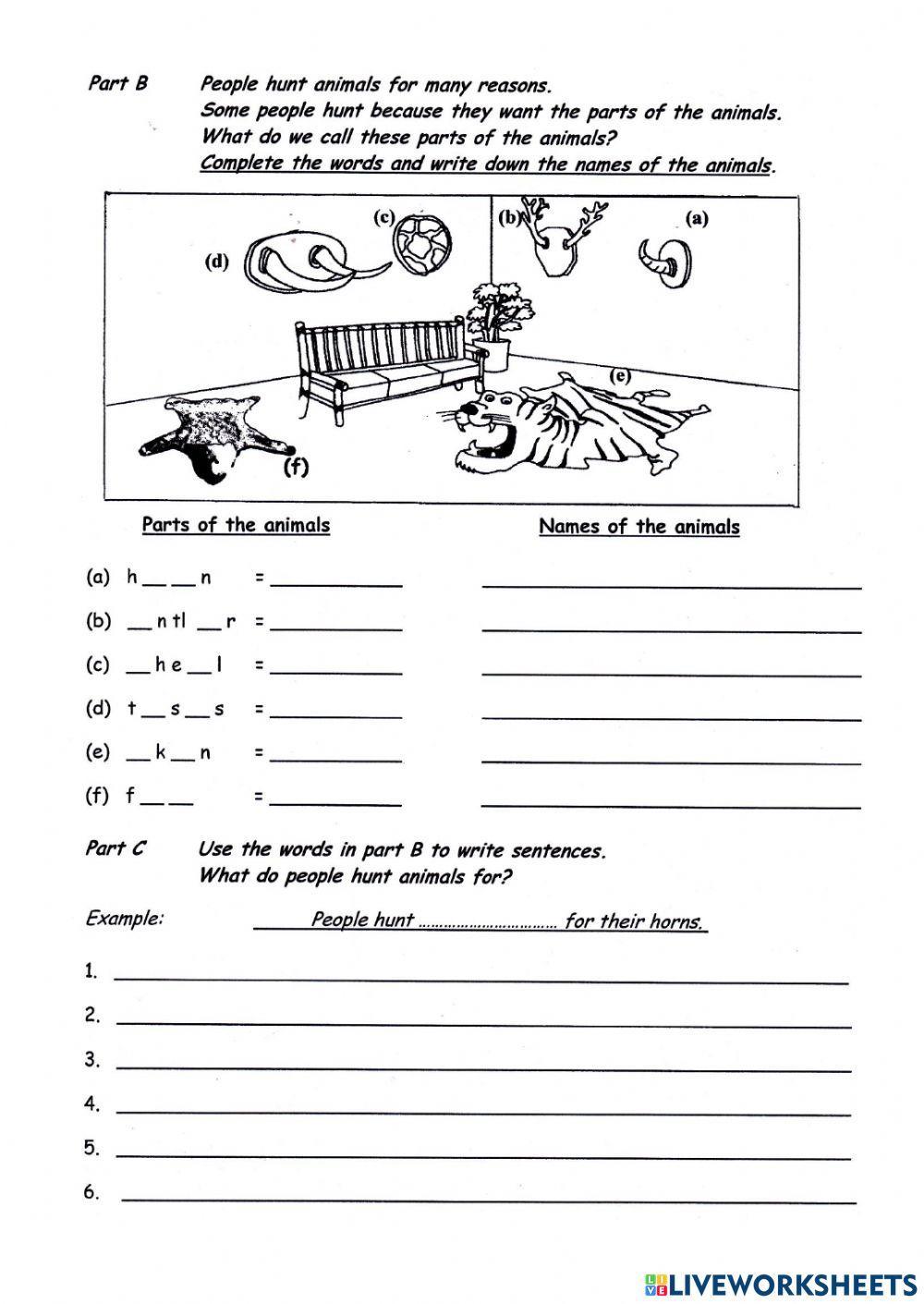 Unit 3: Worksheet 1