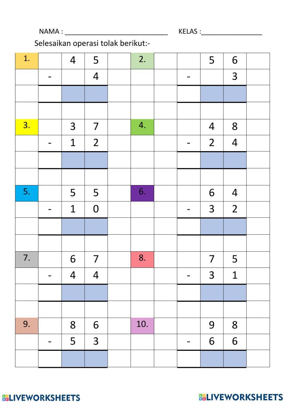 Menolak Tanpa Mengumpul Semula