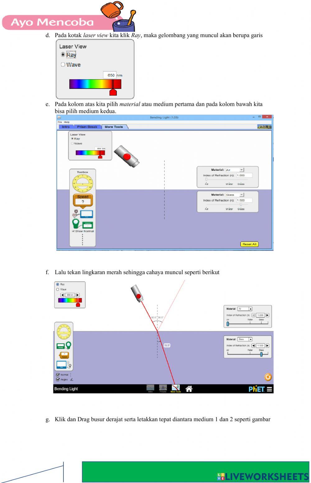 Lkpd pembiasan cahaya