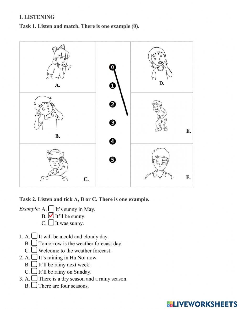 Listening G5 - test 4