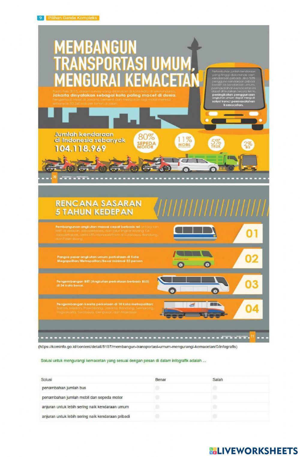 Latihan Soal AKM Literasi Informasi 1