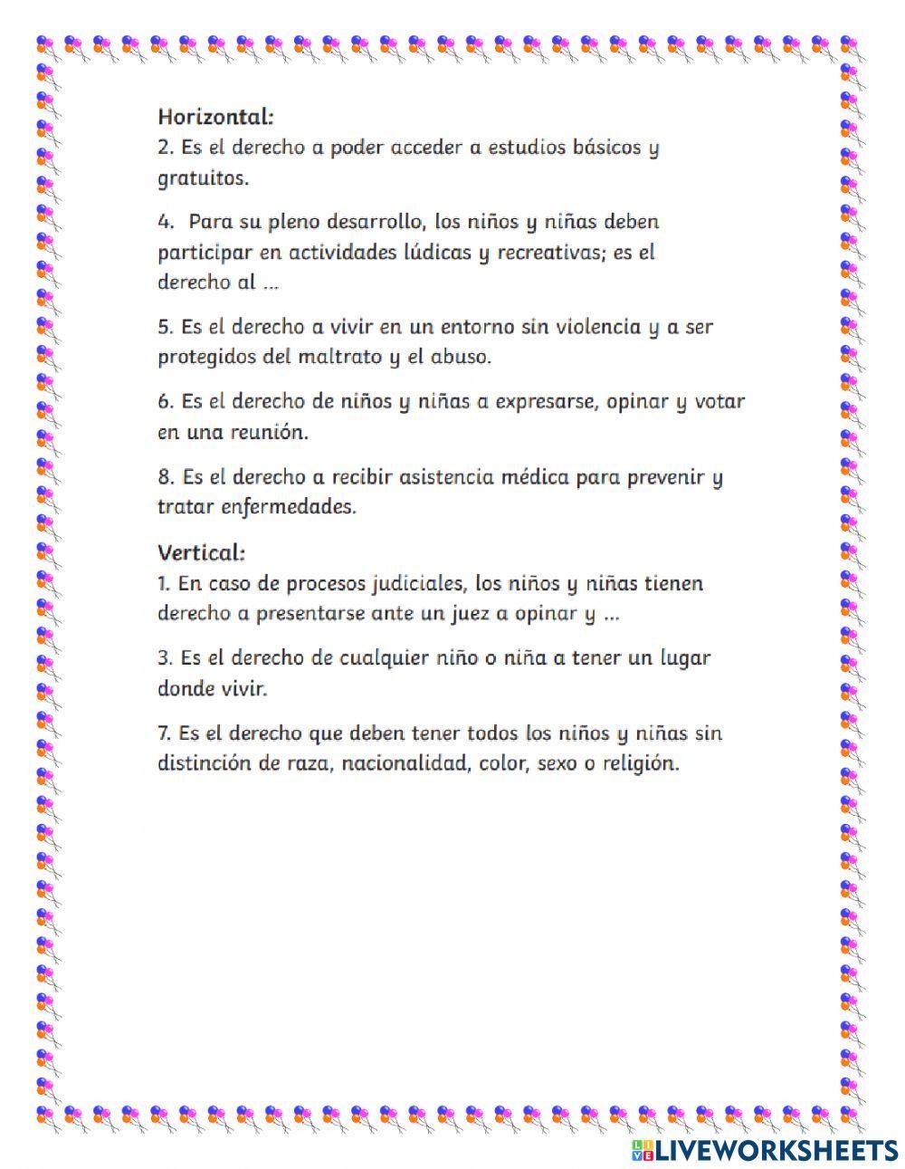 Derechos de los niños