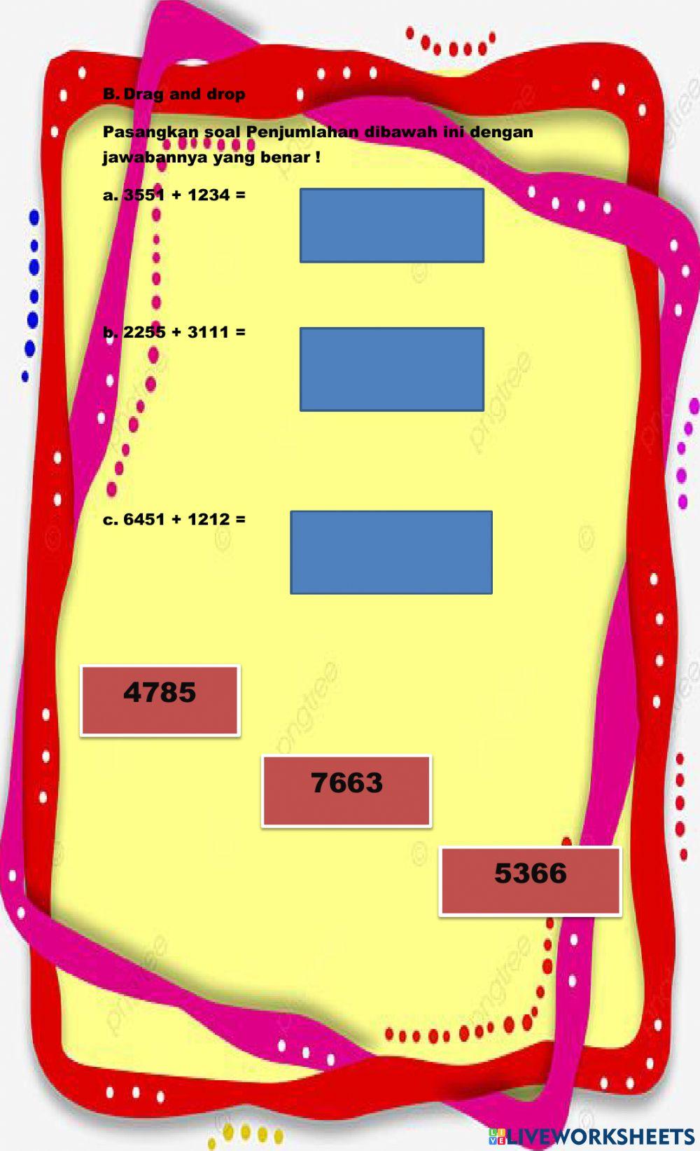 Mengenal Bilangan dan Penjumlahan