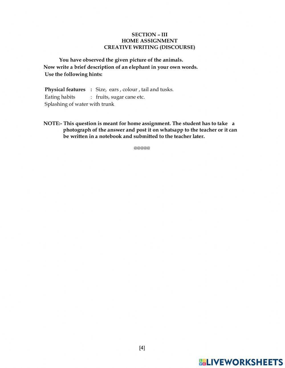 Class vi unit-i facesheet