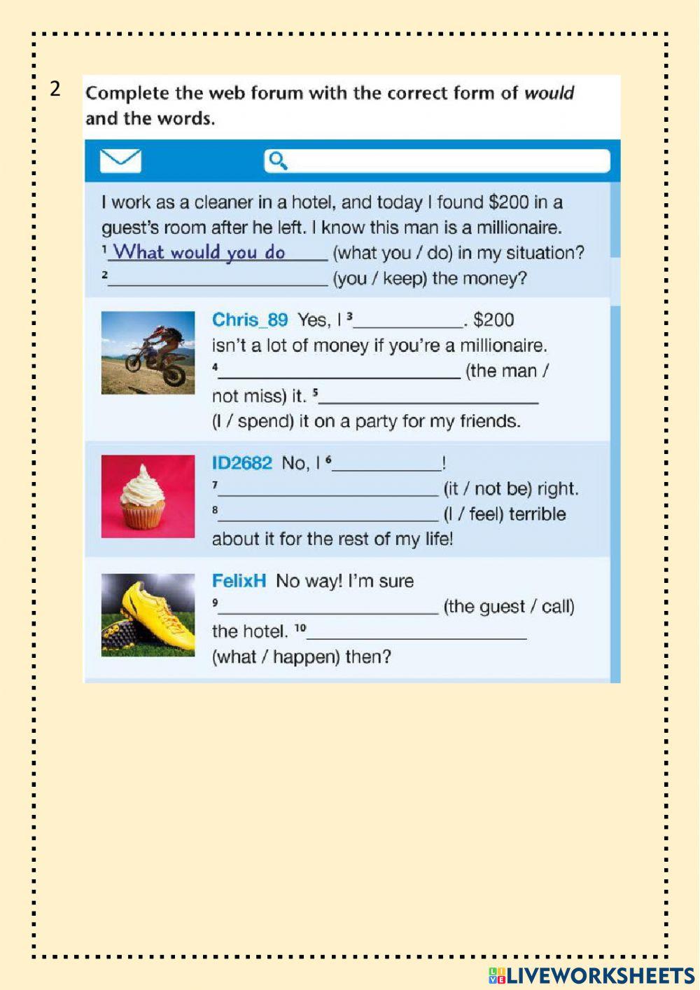 Would Imaginary Situations practice