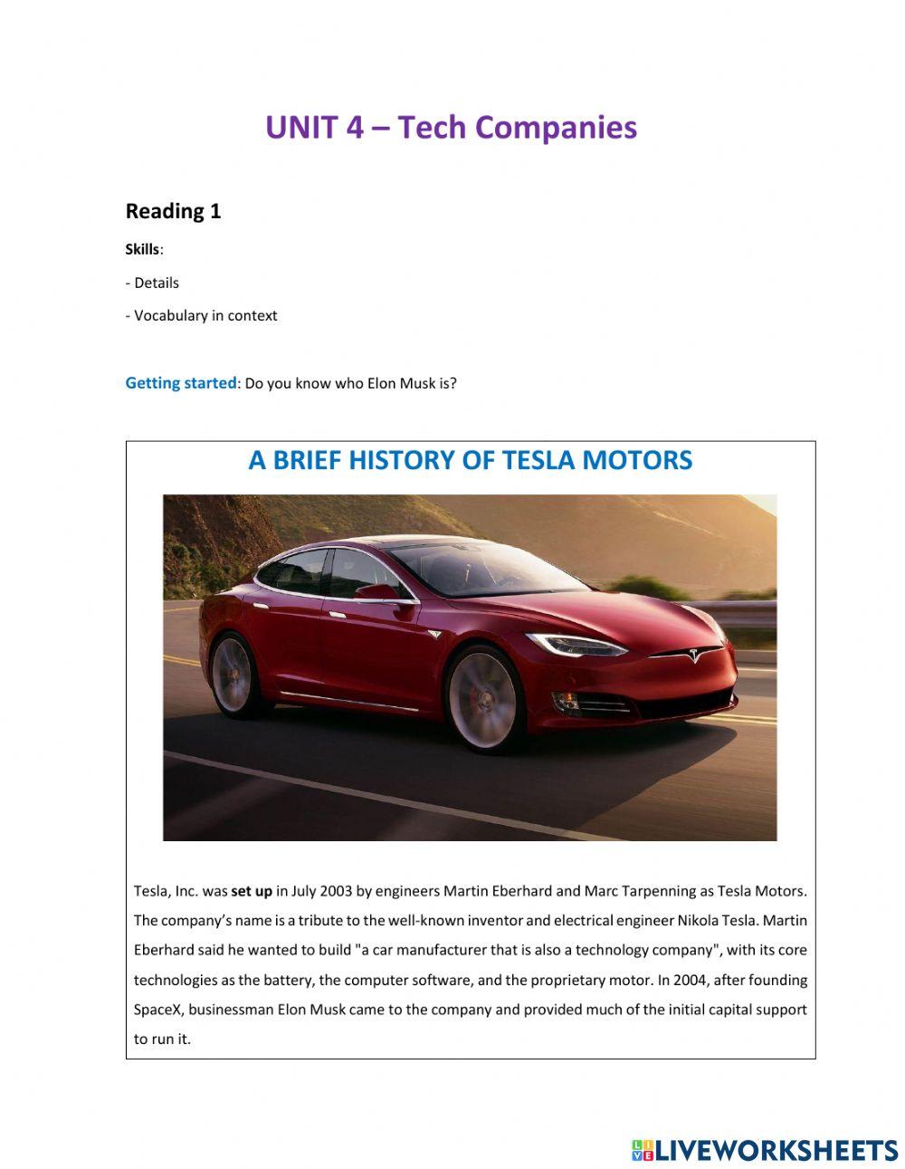 1210522 | A Brief History of Tesla Motors | Nelson Olarte