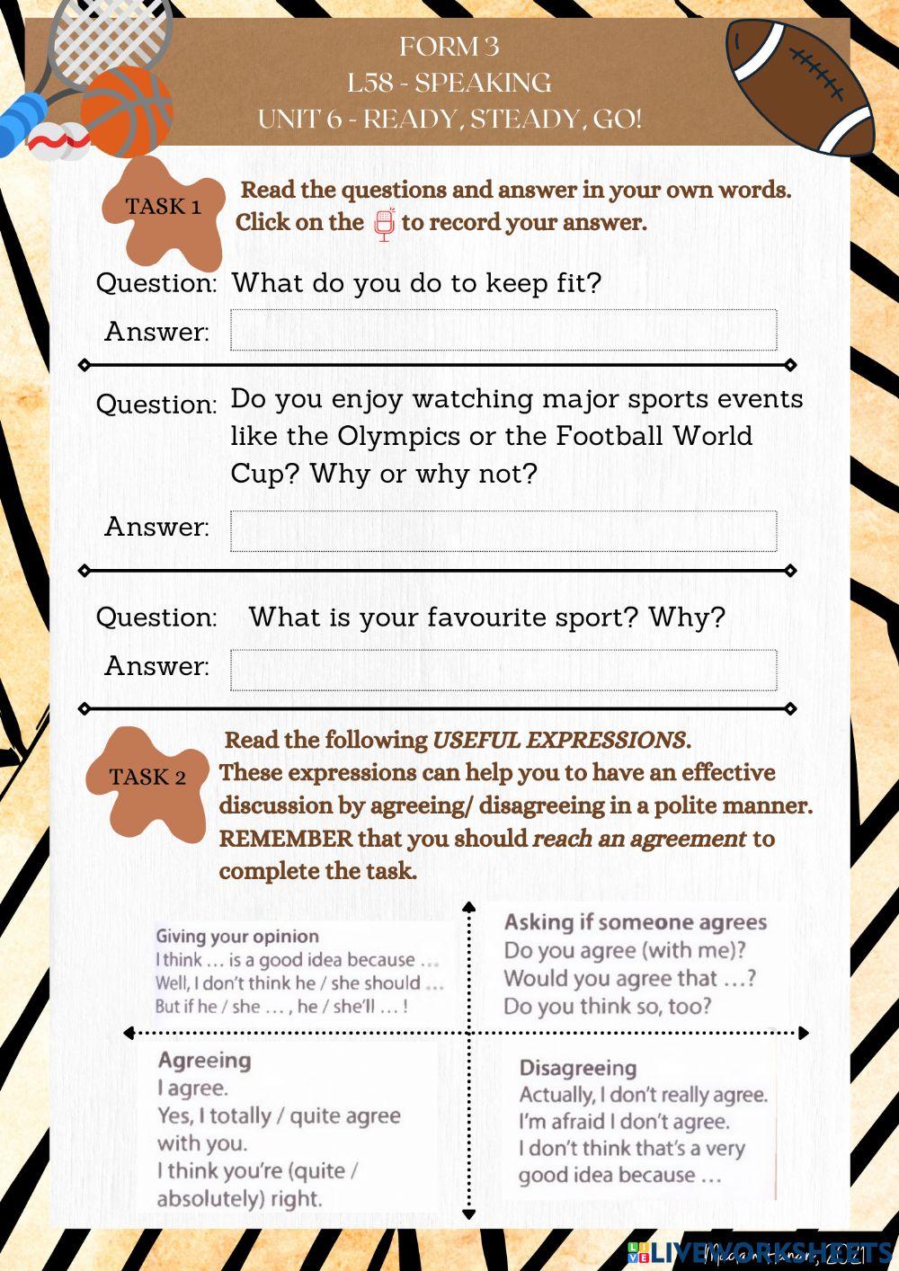 L58 - SPEAKING (Part 1)