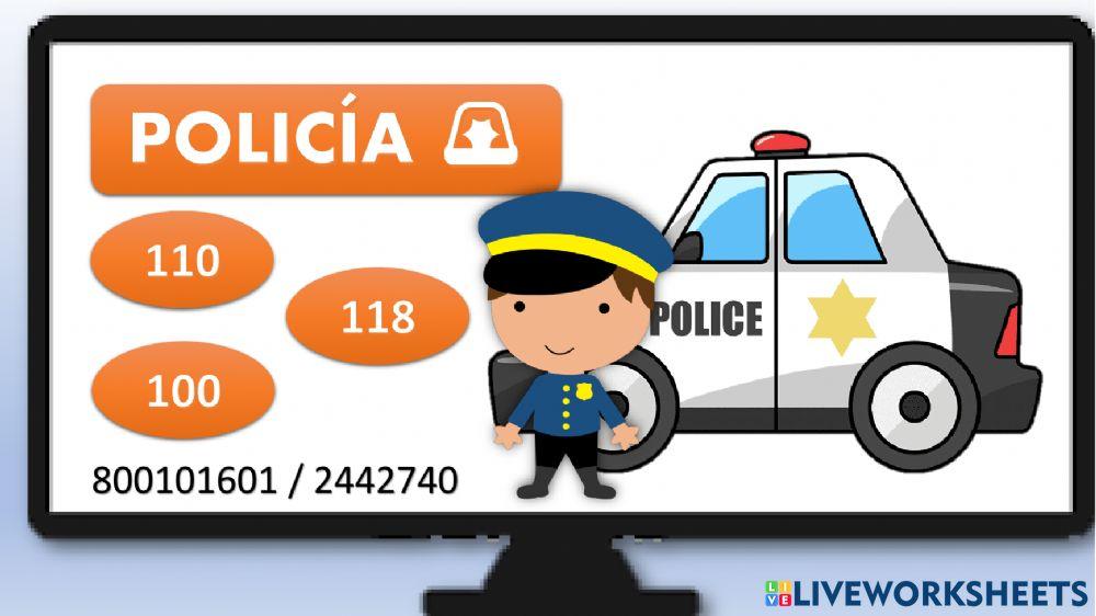 Números de emergencia - Bolivia