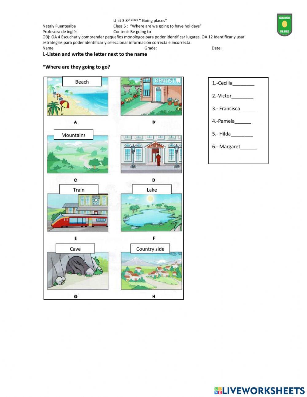 Class 5 unit 3 8th grade