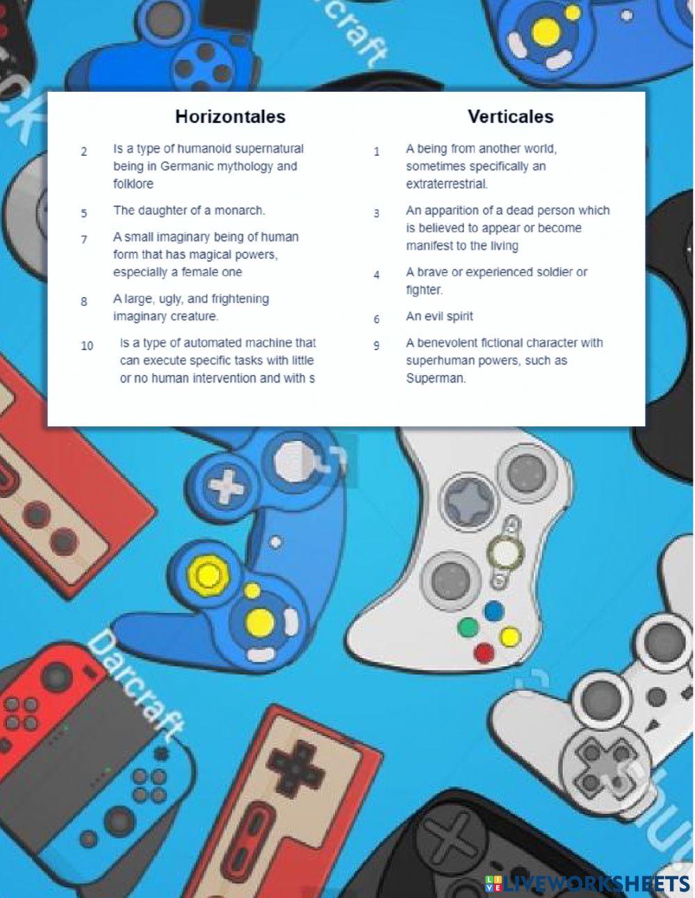 Videogames characters