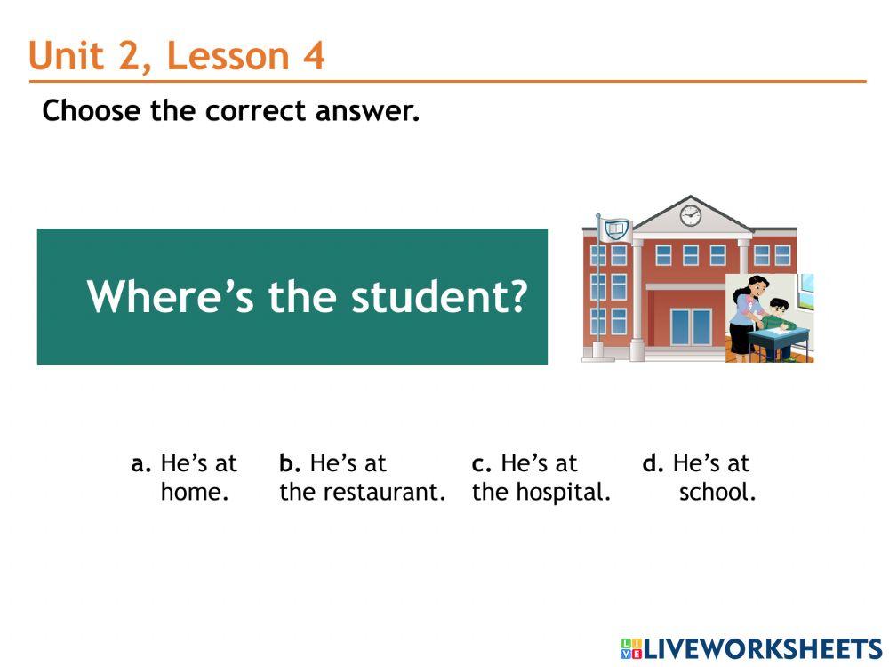 Professions and places