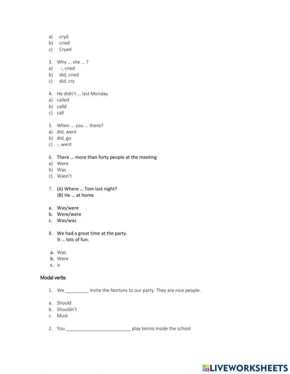 MID-TERM EXAM BASIC 1