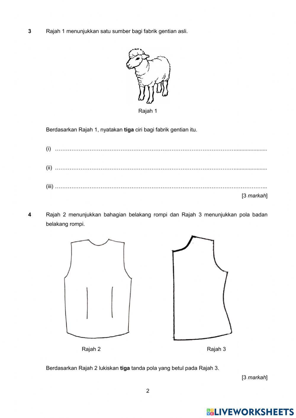 SRT BAHAGIAN A - 1 F5