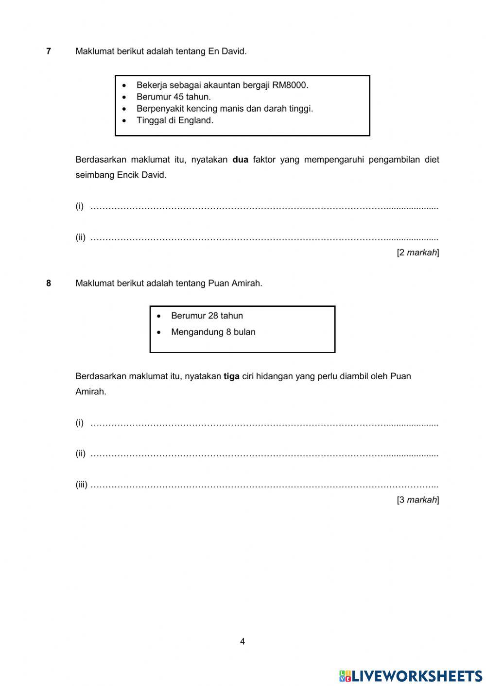 SRT BAHAGIAN A - 1 F5