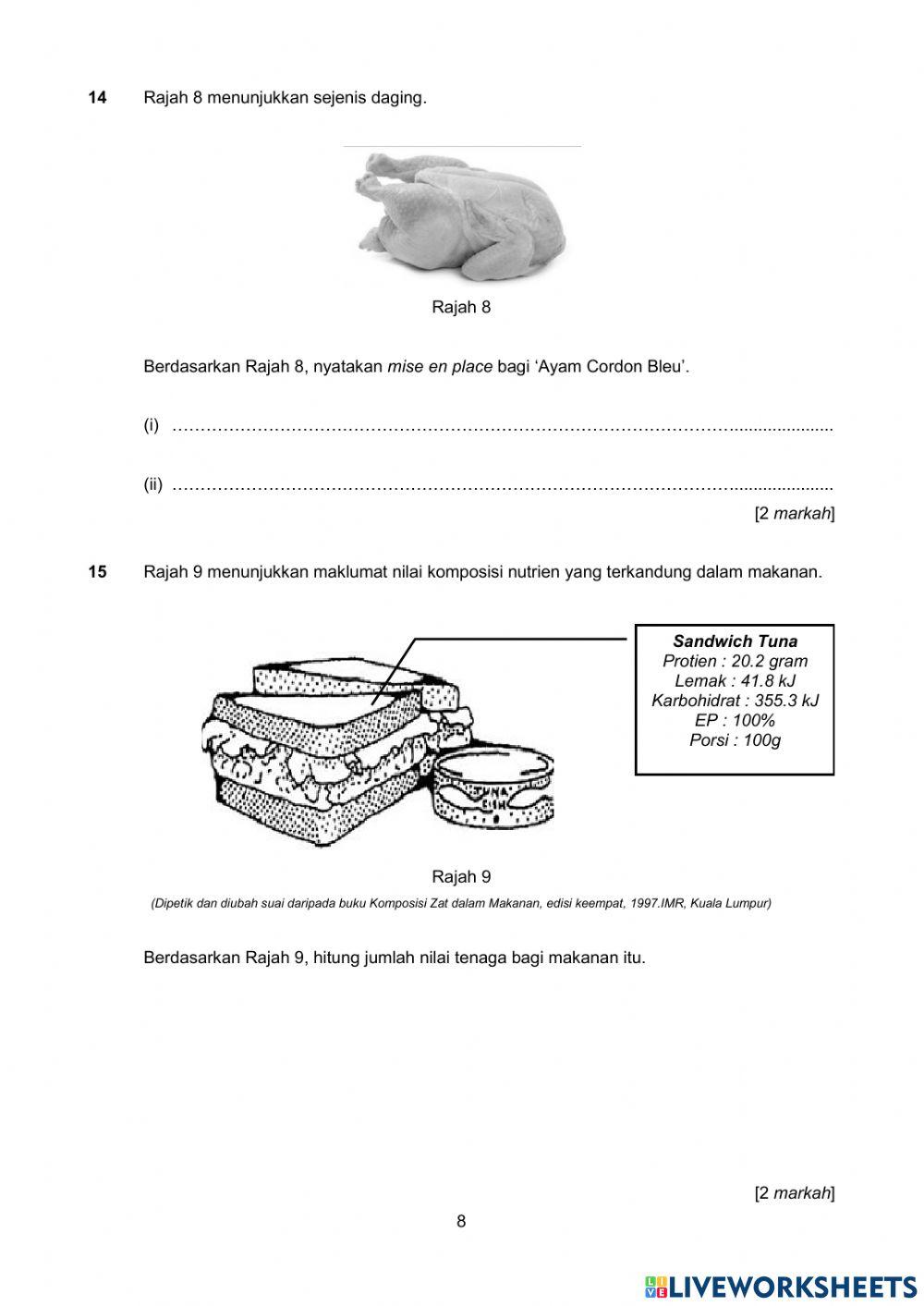 SRT BAHAGIAN A - 1 F5