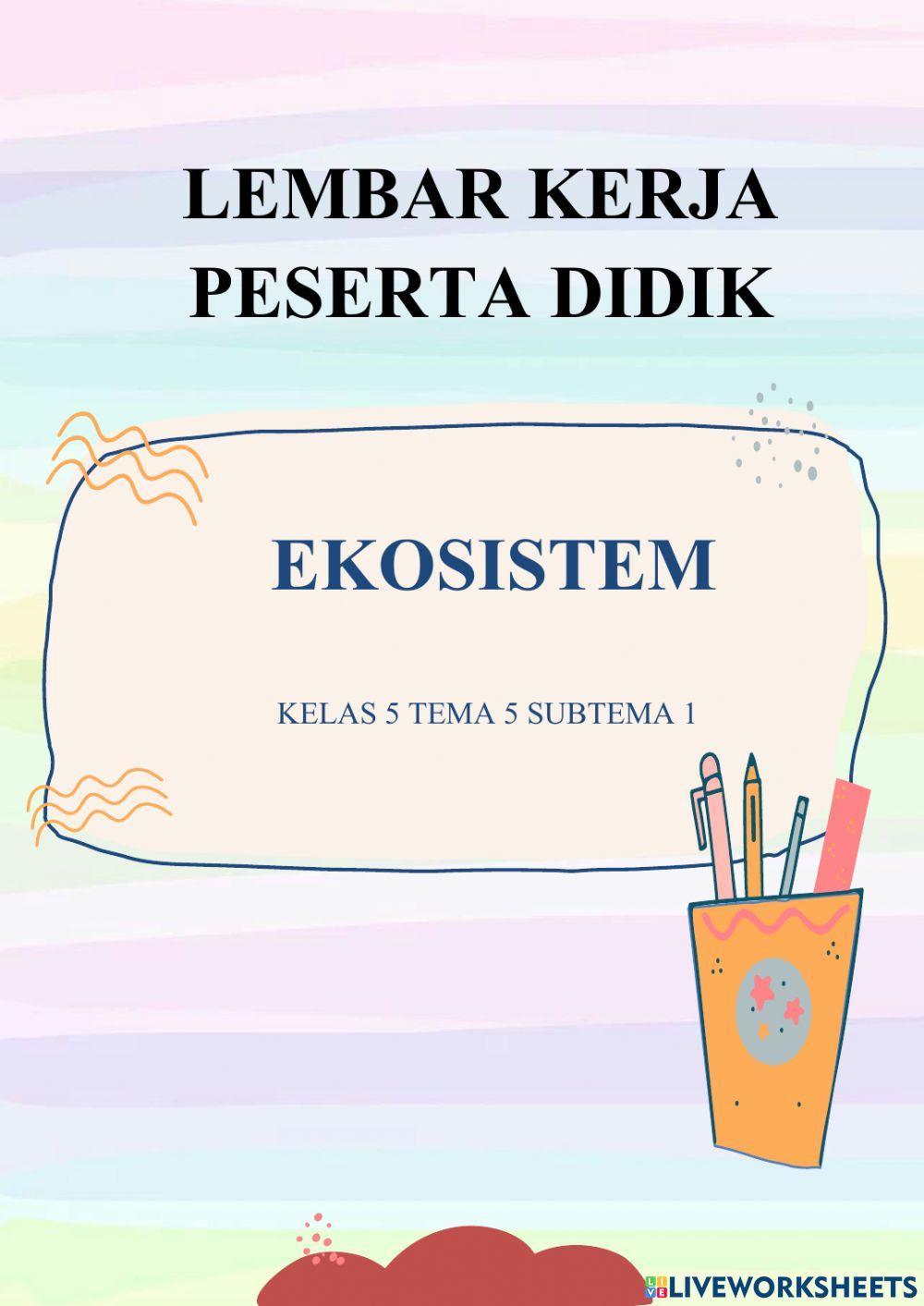 Ekosistem