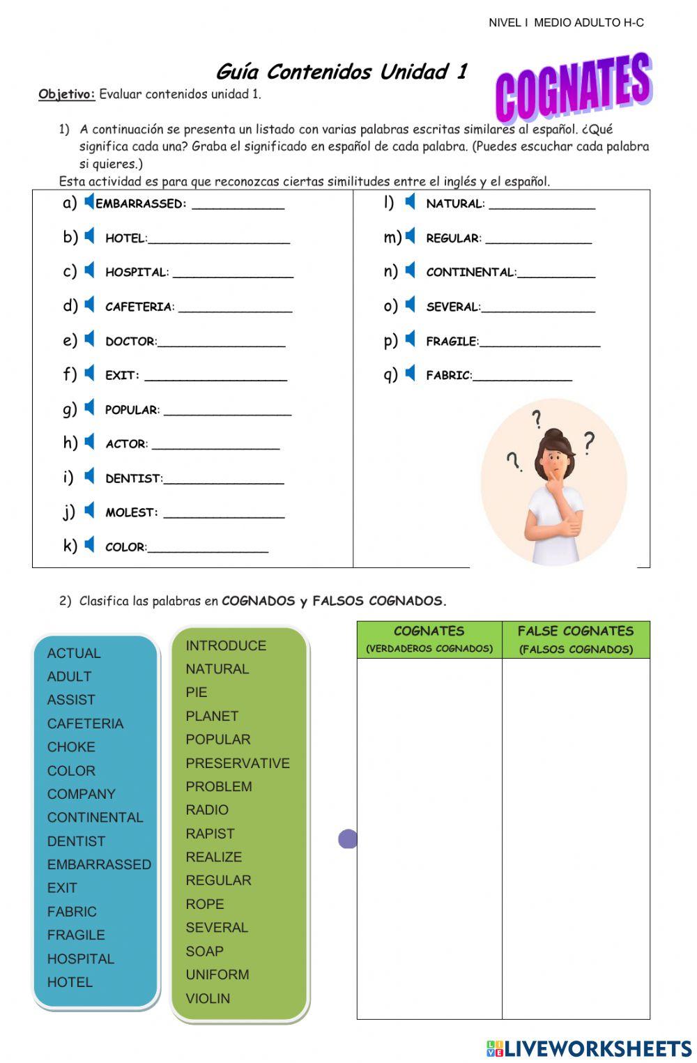 Unidad 1 Nivel 1 Adultos