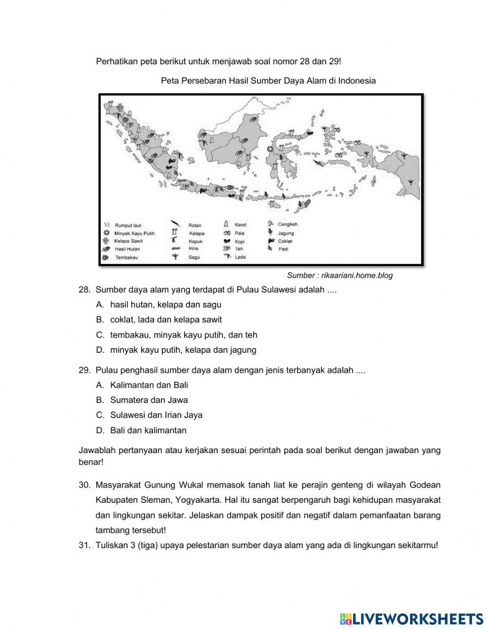 PAS - TKM - PAT Tema 6 Kelas 4 IPA IPS