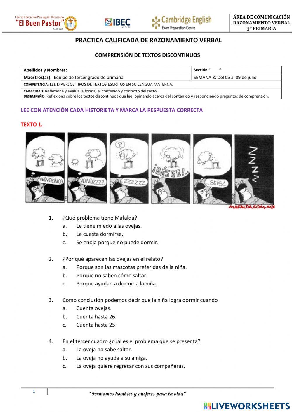 PRACTICA CALIFICADA DE RV TEXTOS DISCONTINUOS