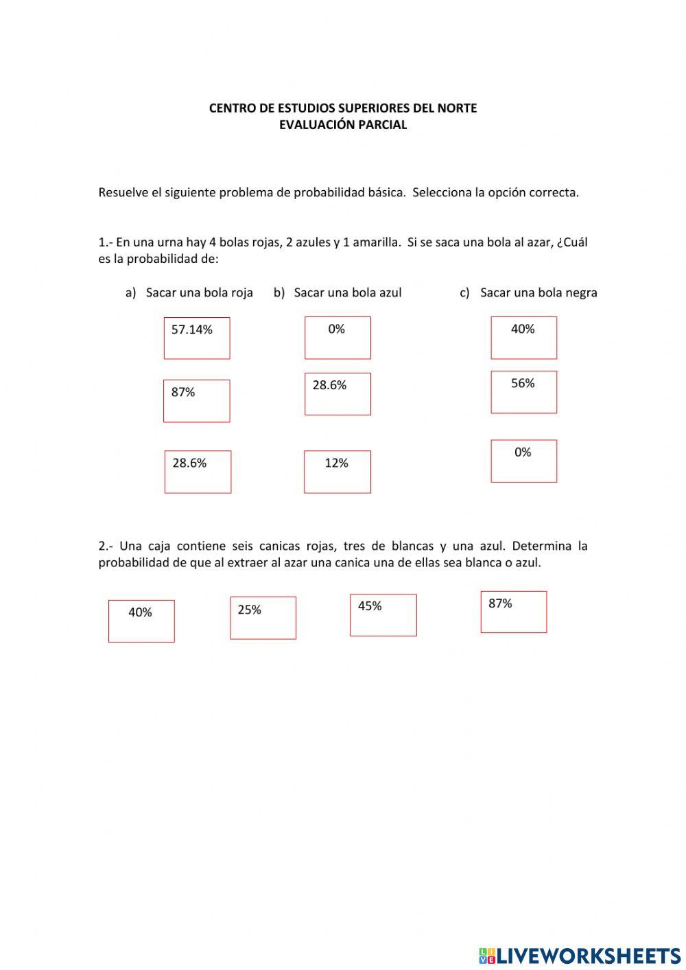 Examen parcial probabilidad