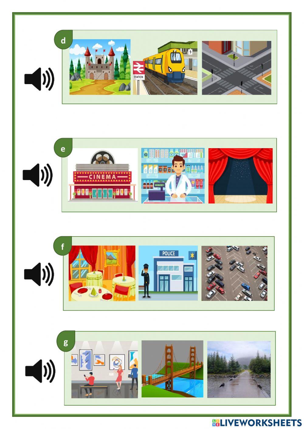 Places and buildings