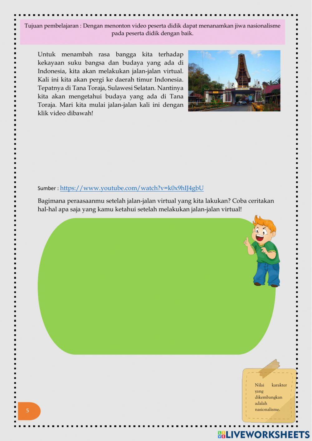 LKPD PPKn kelas 4 sd