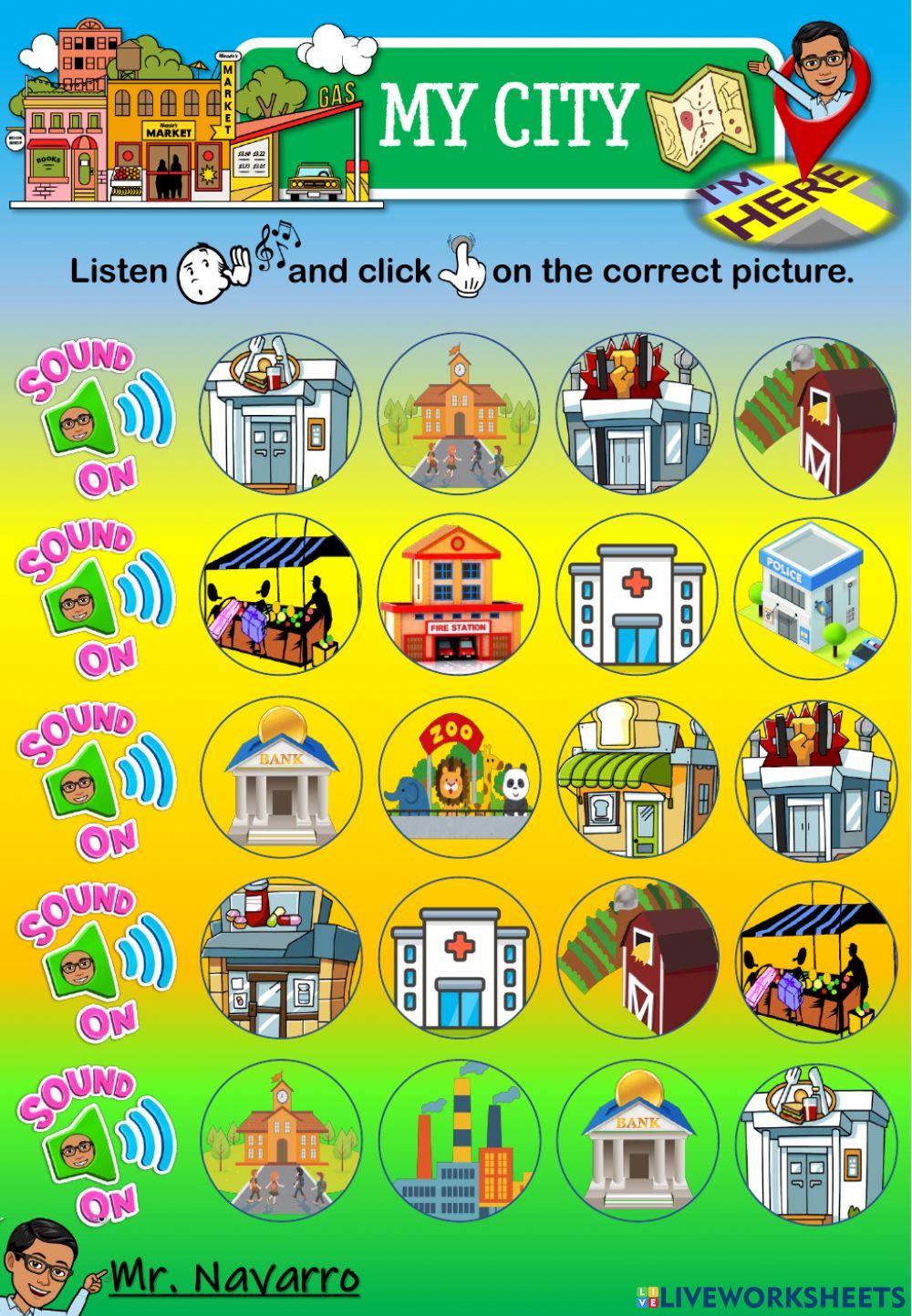 My City (Listen and click)