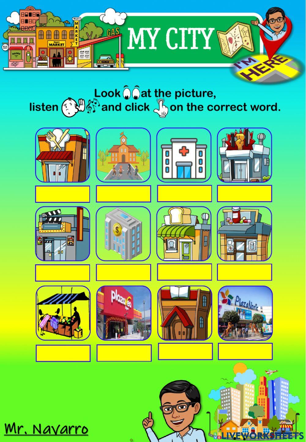 My City (Look, listen and click)