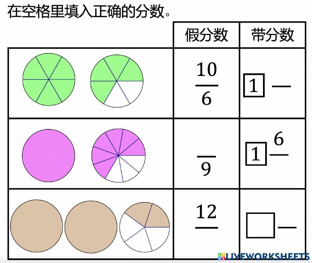 带分数转换假分数