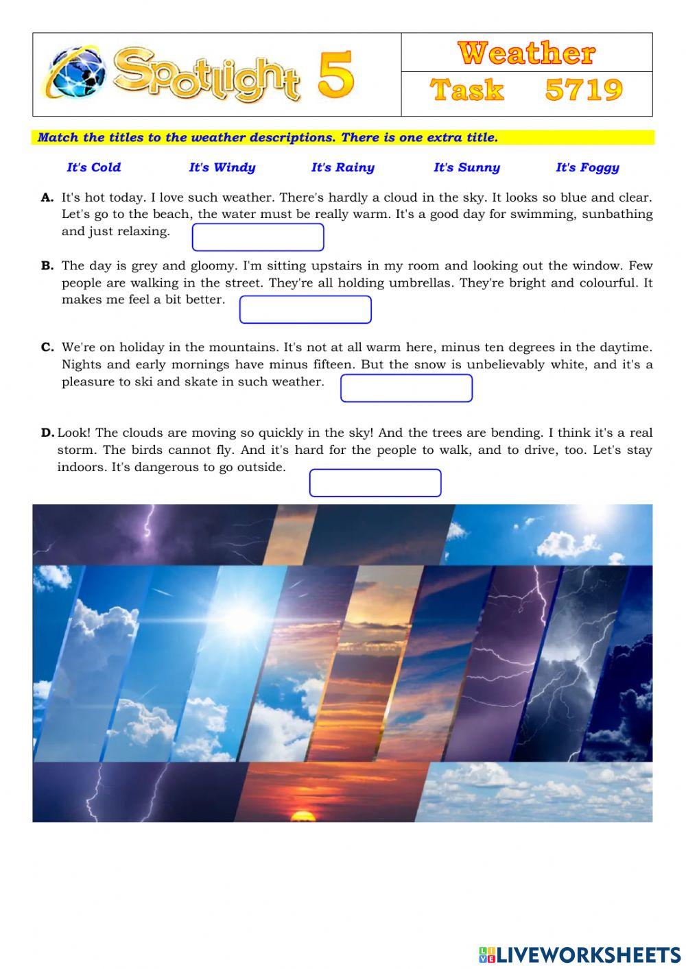 Spotlight 5 Task 5719