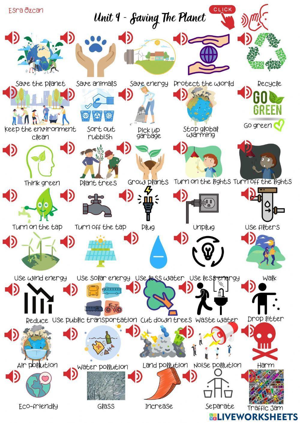 Saving The Planet Click and Listen Saving The Planet Click and Listen