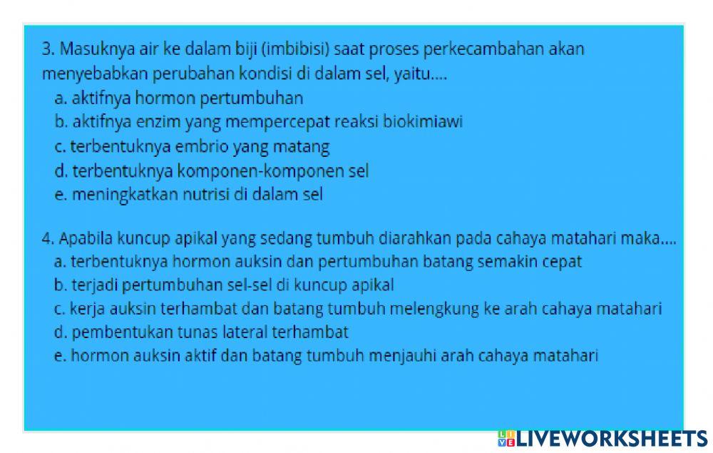 PERTUMBUHAN DAN PERKEMBANGAN