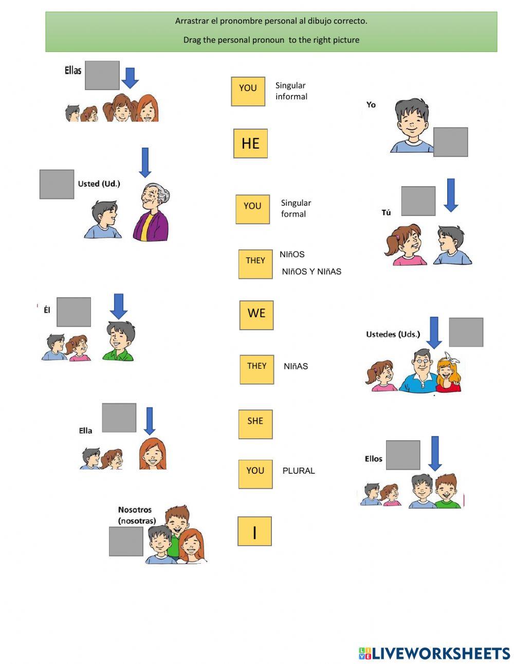 Pronombres personales