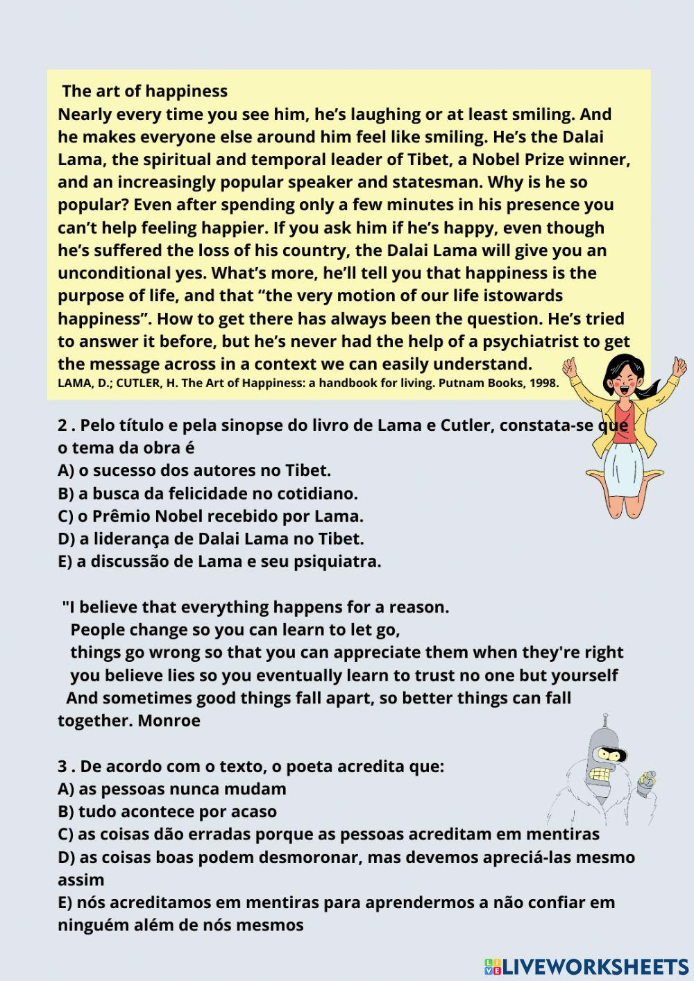 Reading test Reading test