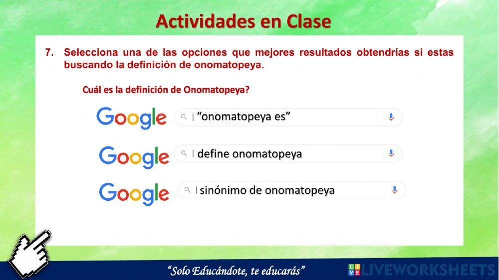 Búsquedas de Google