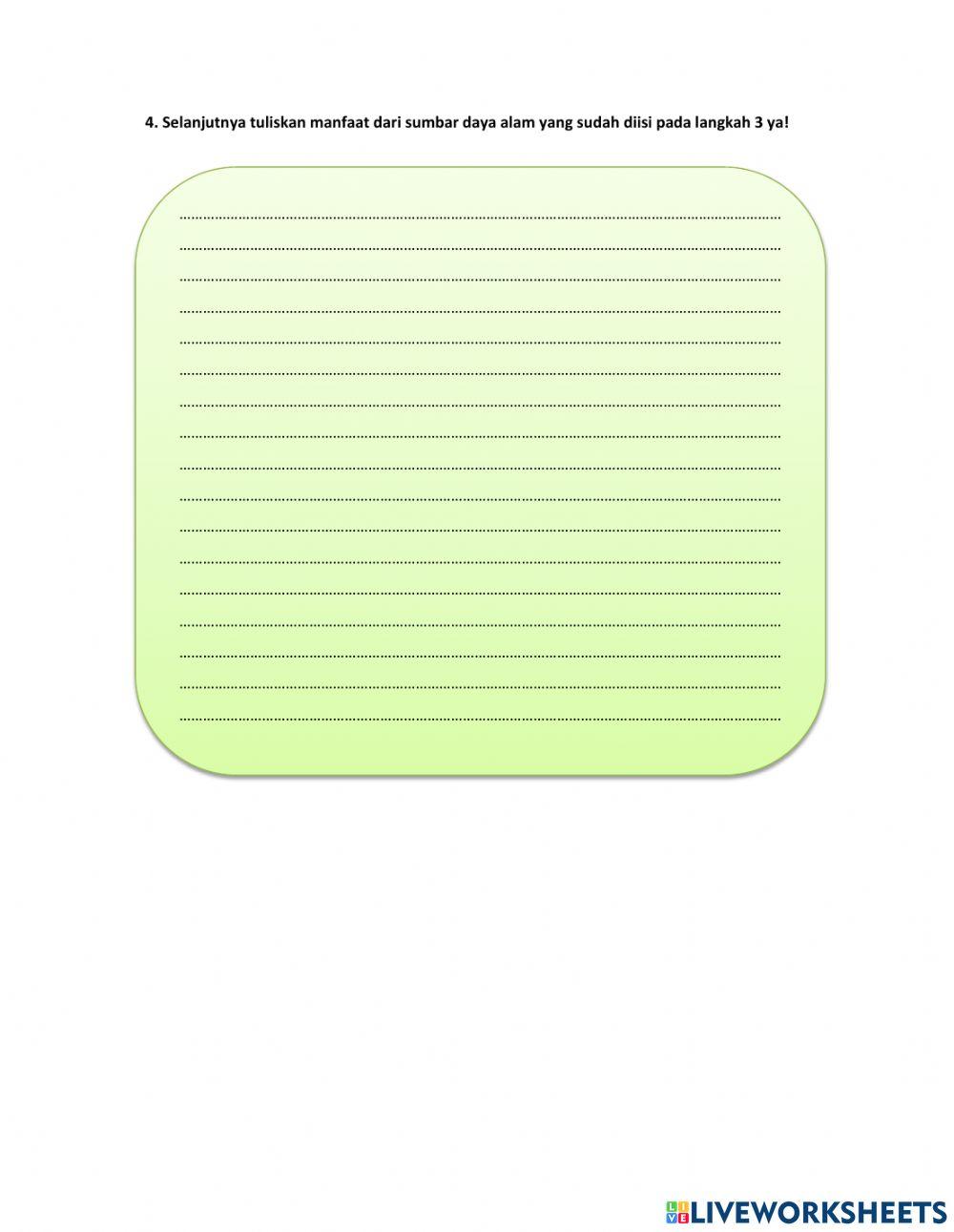 LKPD Tema 2 Subtema 1 kelas 4