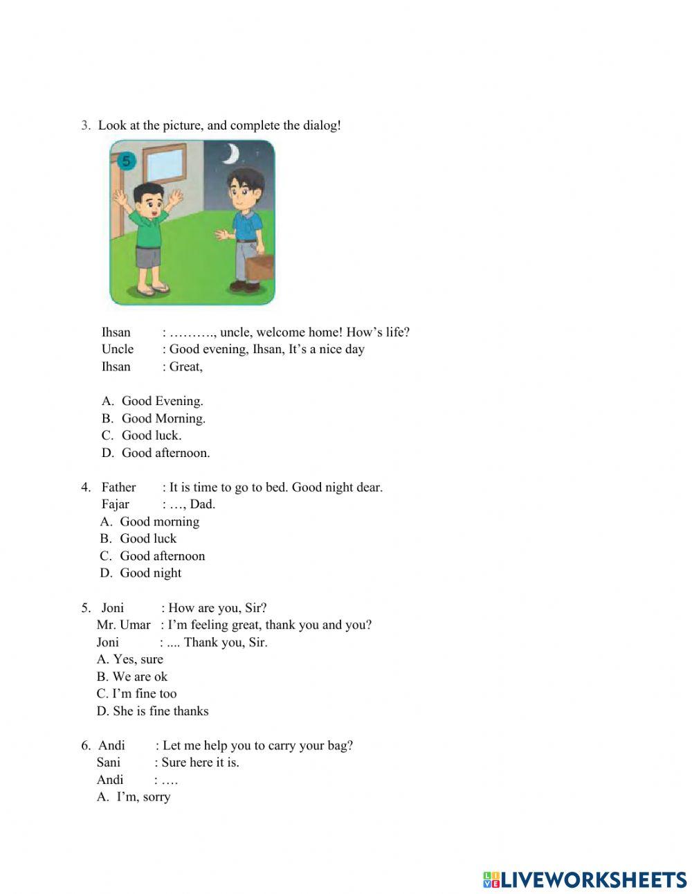 Penilaian pengetahuan kd 3.1