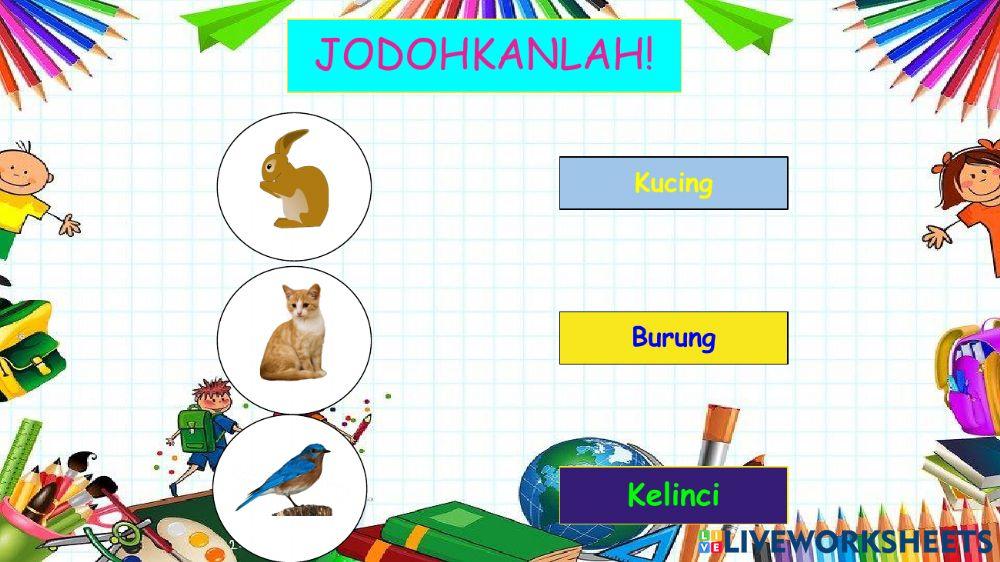 Mengenal Hewan Kelas 1