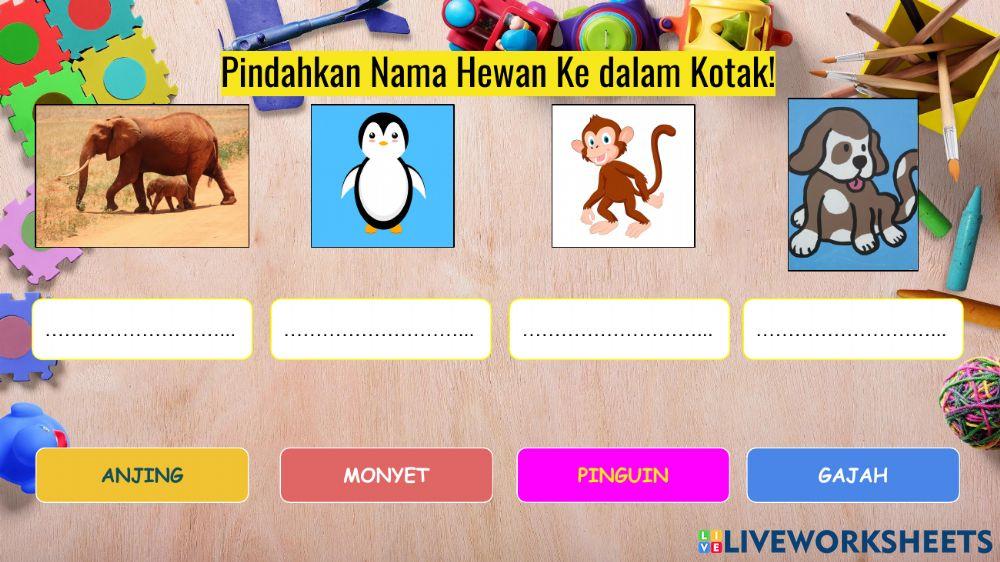 Mengenal Hewan Kelas 1