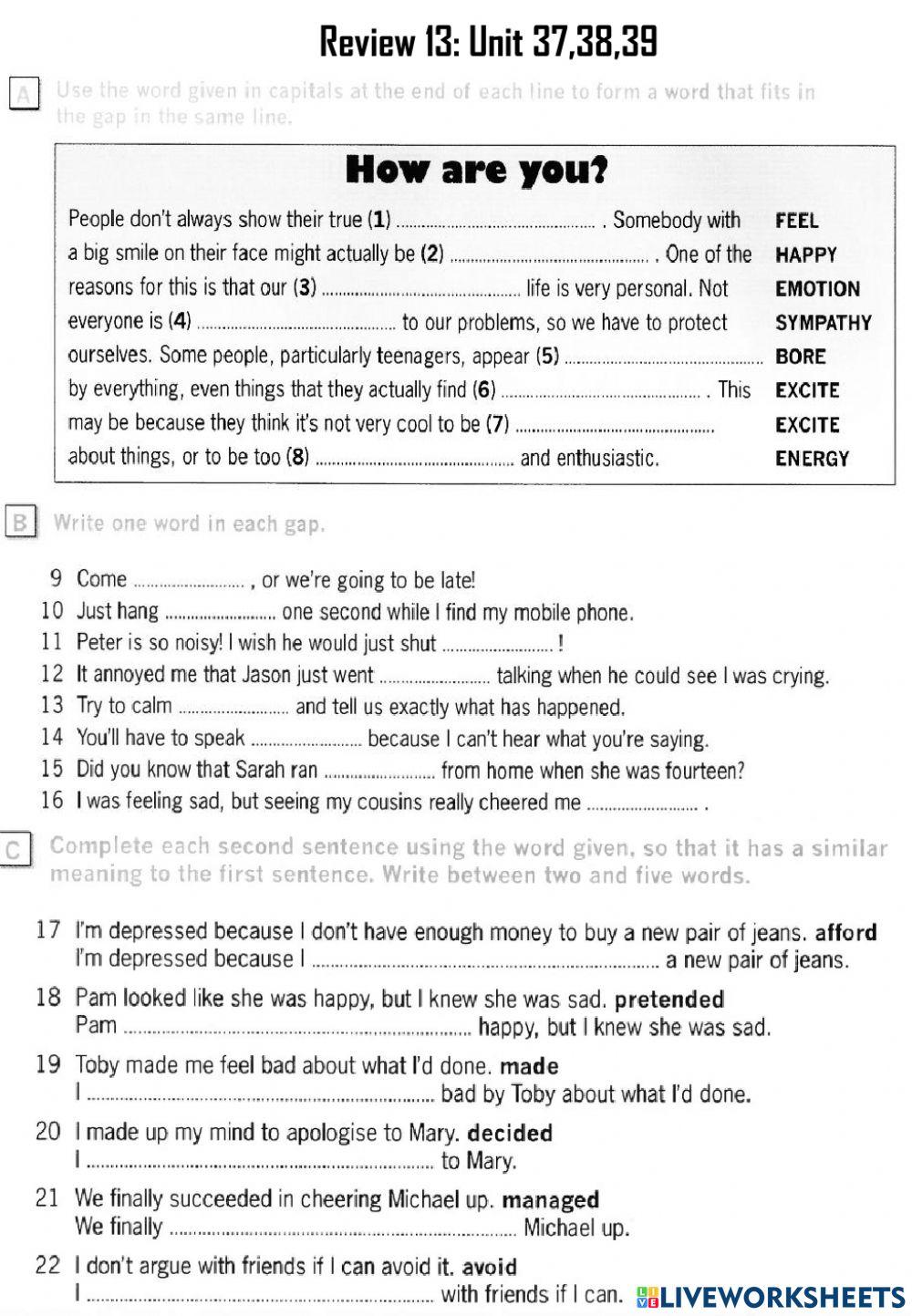 Destination B1 review 13